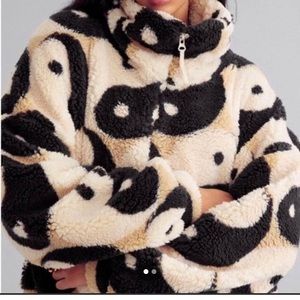 SAVED for @lizbernardo Urban outfitters yin yang sherpa coat